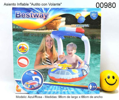 Imagen de INFLABLE ASIENTO AUTO CON VOLANTE 1.24